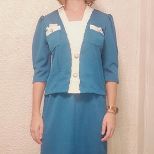 Vintage skirt suit